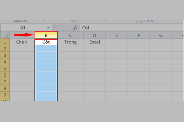 Các cách tạo cột trong Excel nhanh nhất