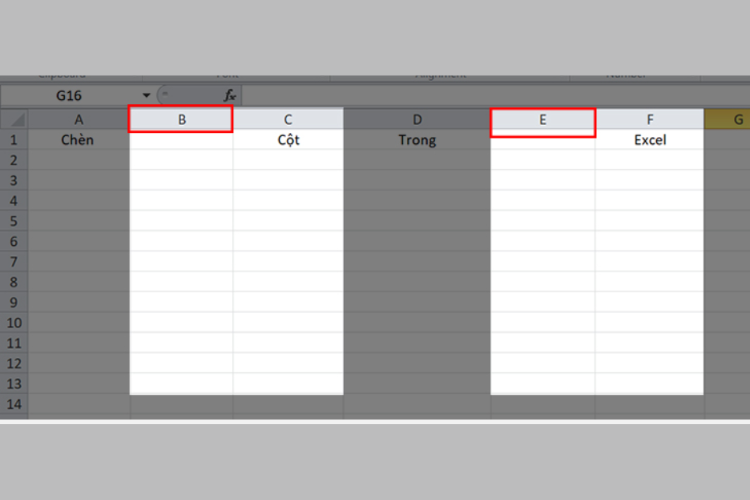 Các cách tạo cột trong Excel nhanh nhất