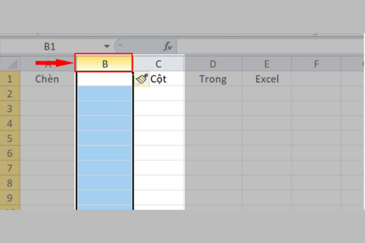 Các cách tạo cột trong Excel nhanh nhất
