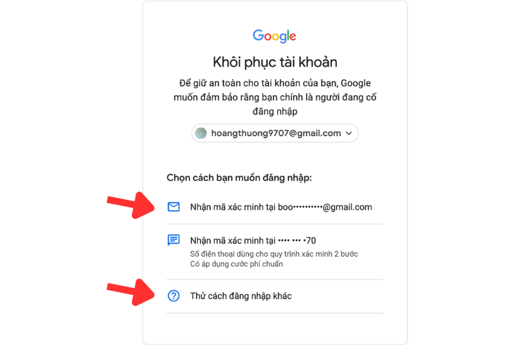 quên mật khẩu gmail 02
