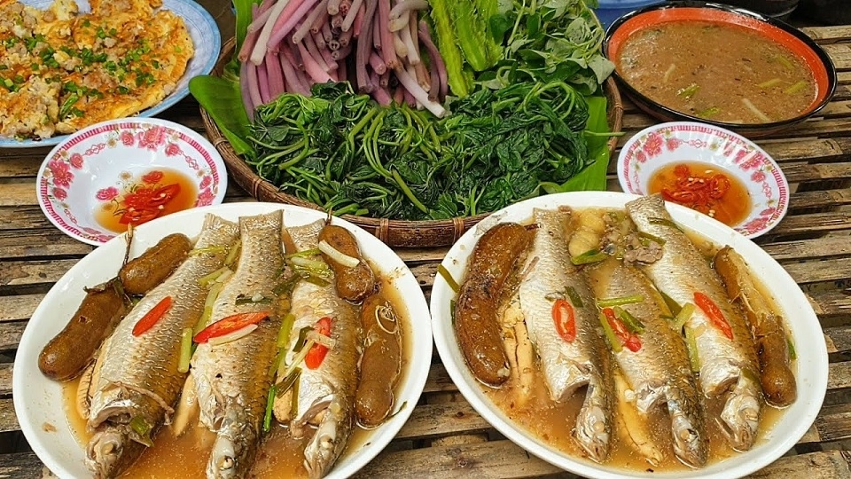Cá đối kho me có vị chua chua cay cay cực kỳ hấp dẫn