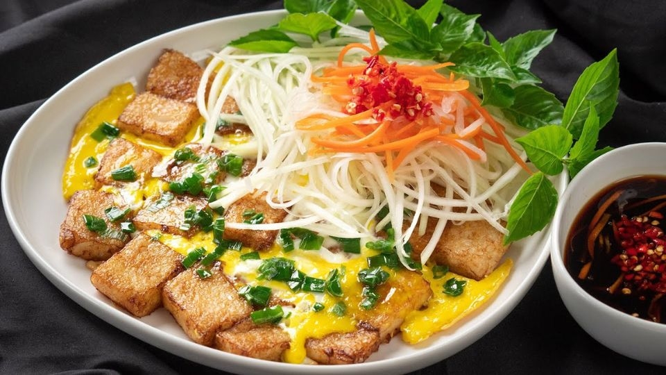 bột chiên bằng bột nếp