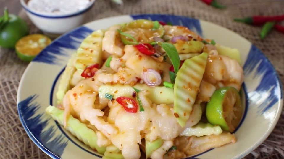gỏi chân gà