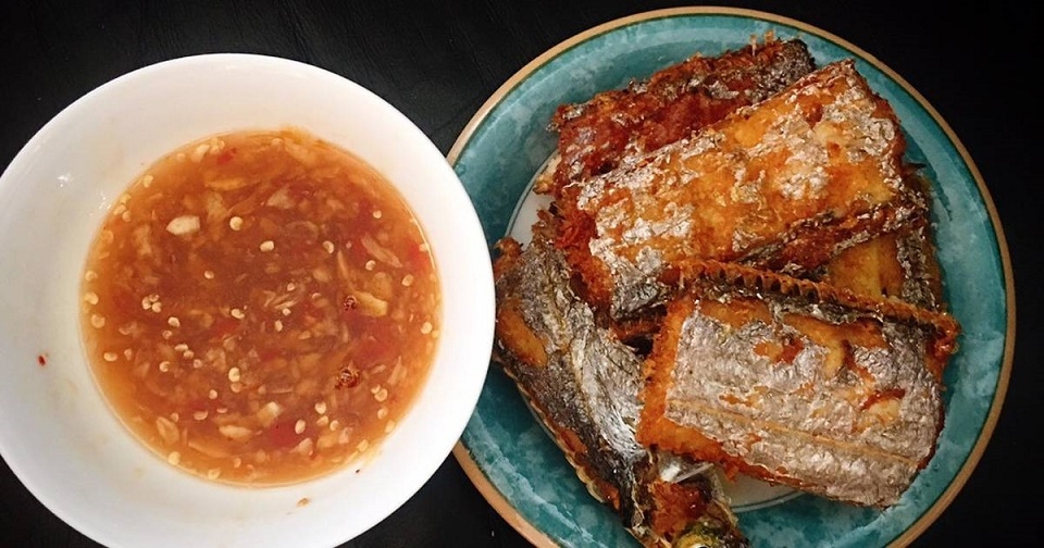 Món cá hố chiên giòn