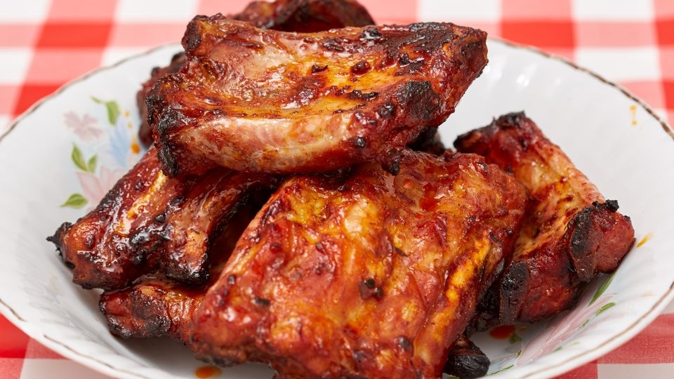 sườn nướng chao