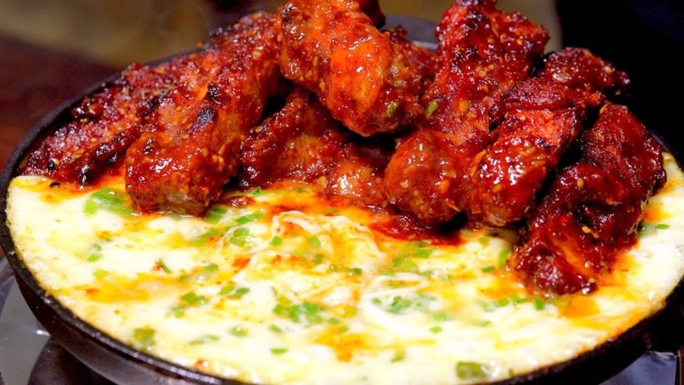 sườn nướng phô mai