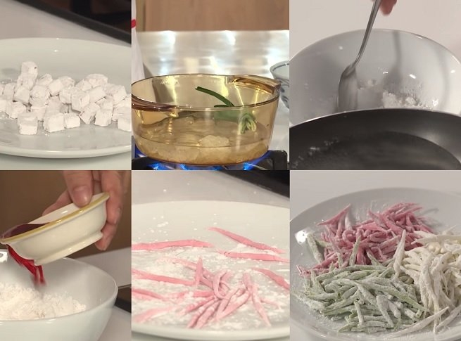 Cách nấu bánh lọt của chè bà ba