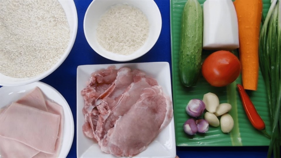 Nguyên liệu làm cơm tấm sườn rim