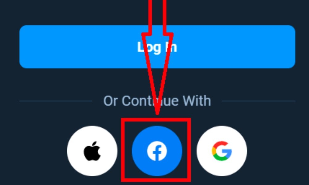đăng nhập bằng tài khoản Facebook/Google đã có