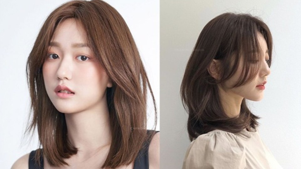 Tóc mullet ngắn ngang vai