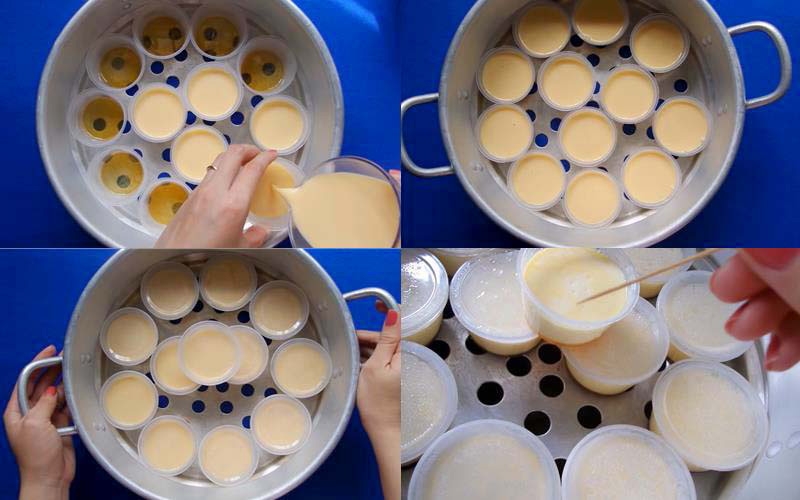 cách làm bánh flan sữa đặc-ảnh 4