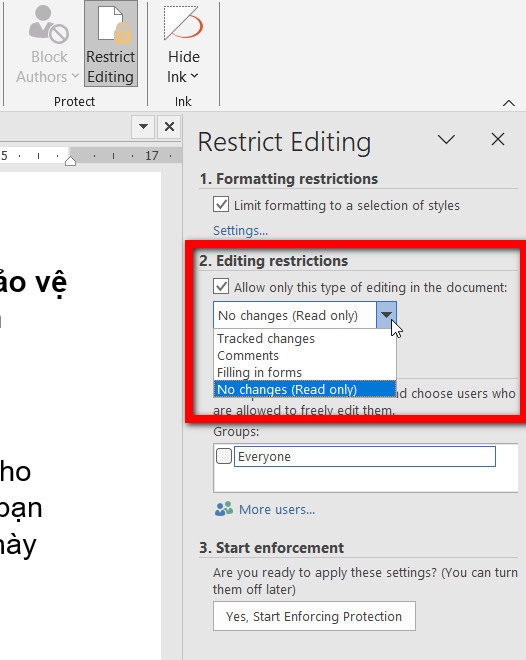 Cách đặt mật khẩu cho file Word (7)