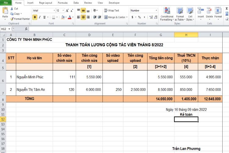 Chữ ký đã được xóa