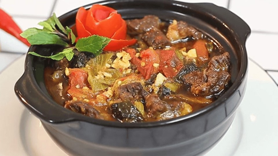 Bò kho mật mía Nghệ An