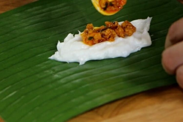 Các bước gói bánh nậm