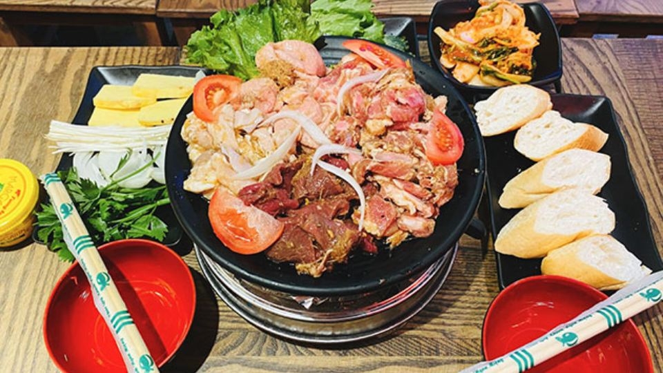lẩu nướng thập cẩm