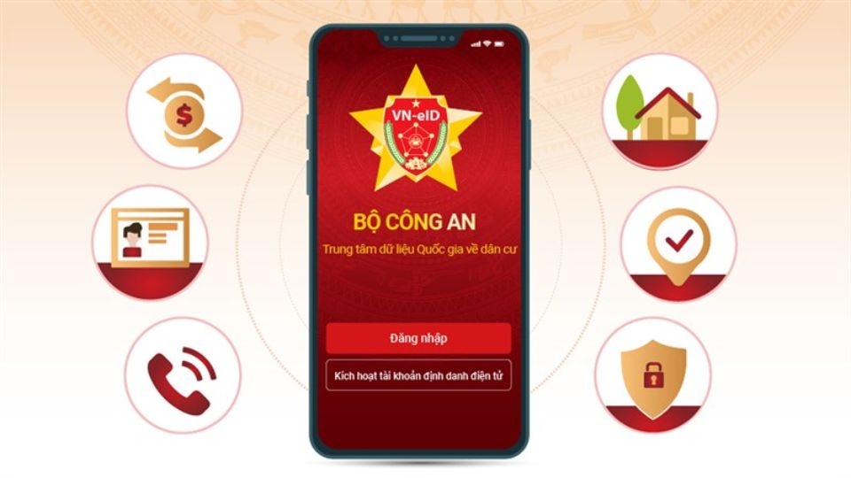 Thông tin trong tài khoản định danh điện tử có 2 cấp độ