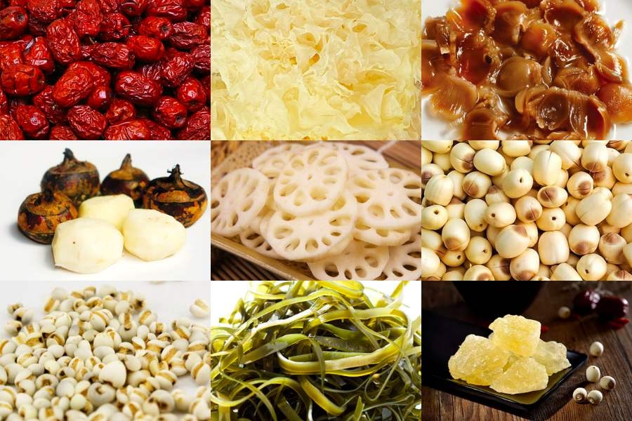 Nguyên liệu để cách nấu sâm bổ lượng ngon nhất