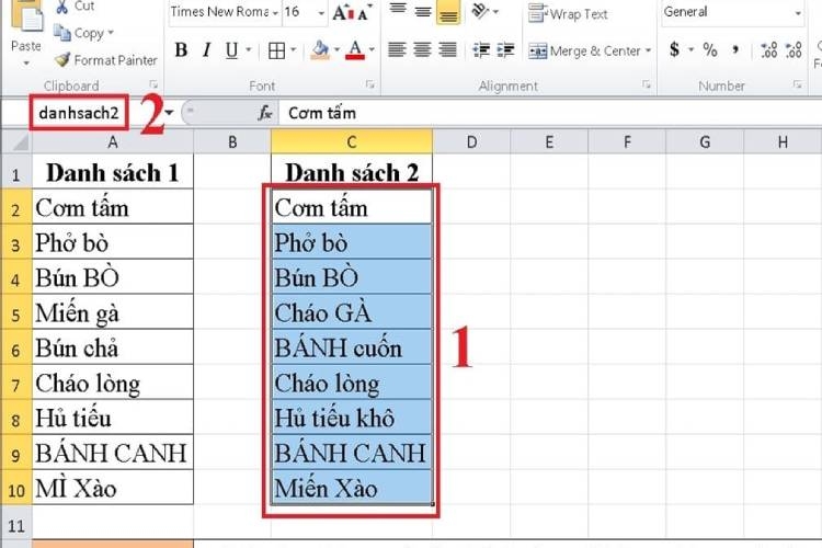 Khi nào thì cần so sánh 2 cột trong Excel
