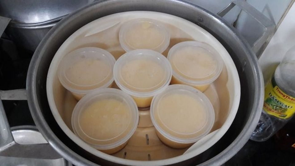 cách làm kem flan 13