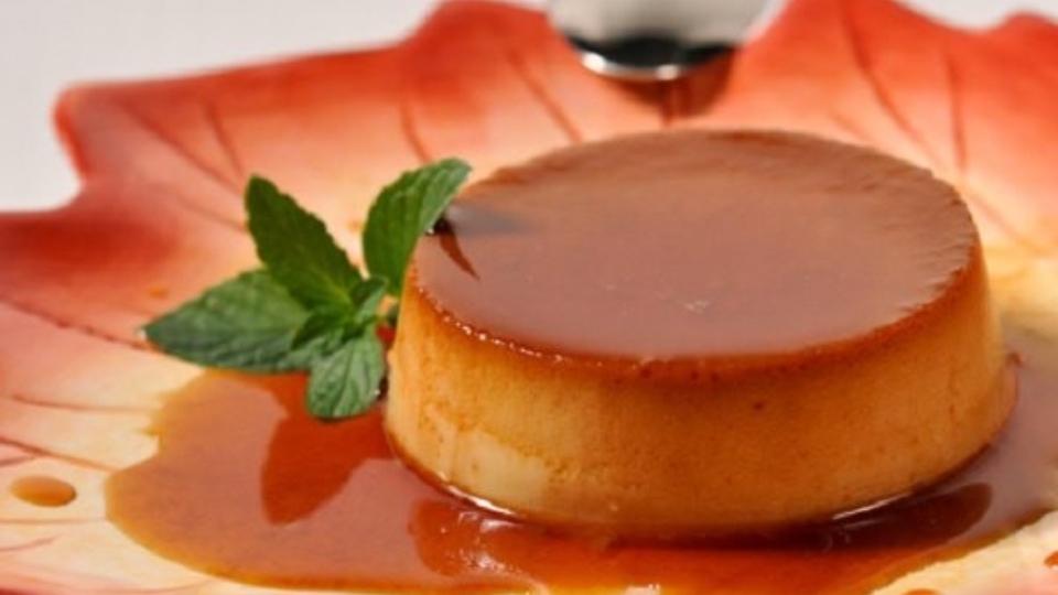 cách làm kem flan 14