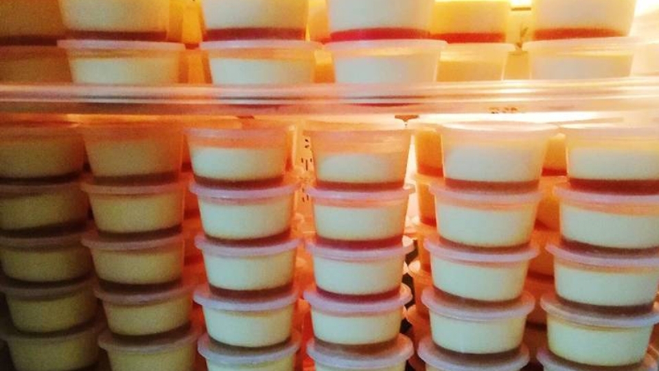 cách làm kem flan 15