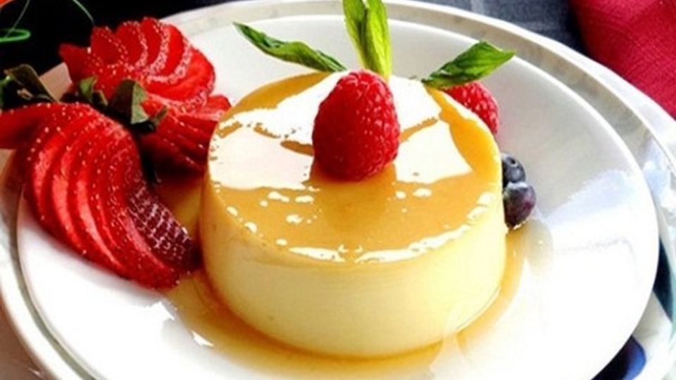 cách làm kem flan 22