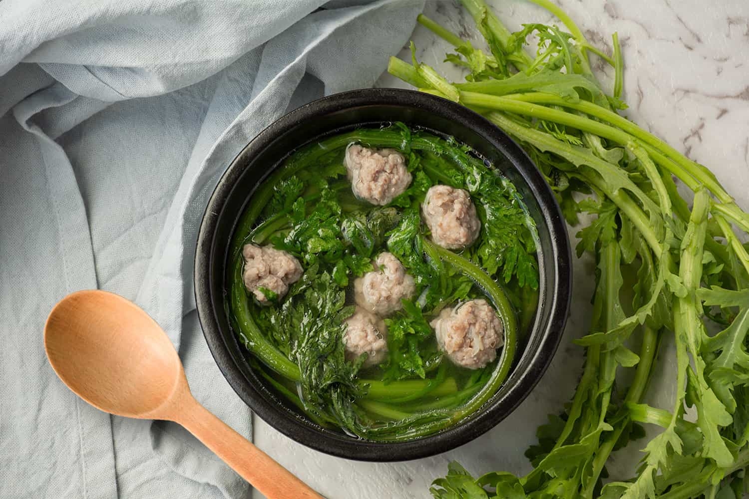 Canh tần ô cá thác lác