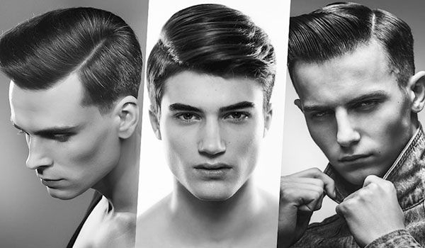 Kiểu tóc side part vuốt ngược nam tính