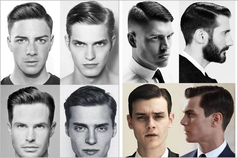 Kiểu tóc side part cổ điển lịch thiệp