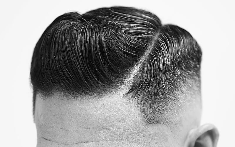 Kiểu tóc side part có đường rẽ ngôi