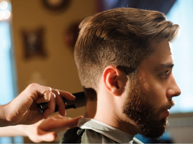 Kiểu tóc tapered side part nam tính