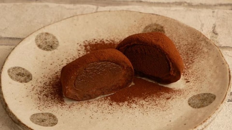 Mochi nhân socola ngọt, mịn màng phù hợp cho các trẻ nhỏ