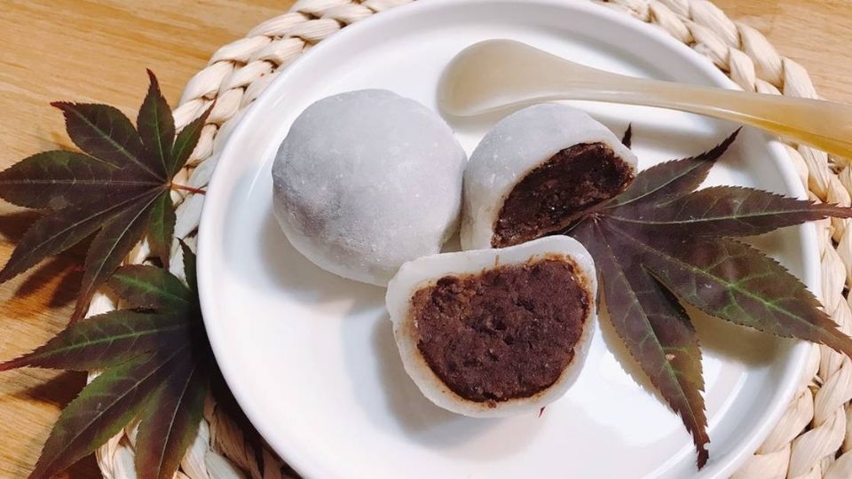 Bánh mochi đậu đỏ mang đến nhiều may mắn