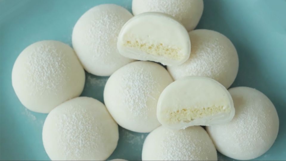 Mochi nhân kem vani thơm béo, mát lạnh cho ngày hè