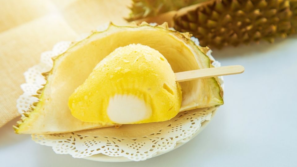 Bánh mochi sầu riêng độc đáo cực cuốn hút