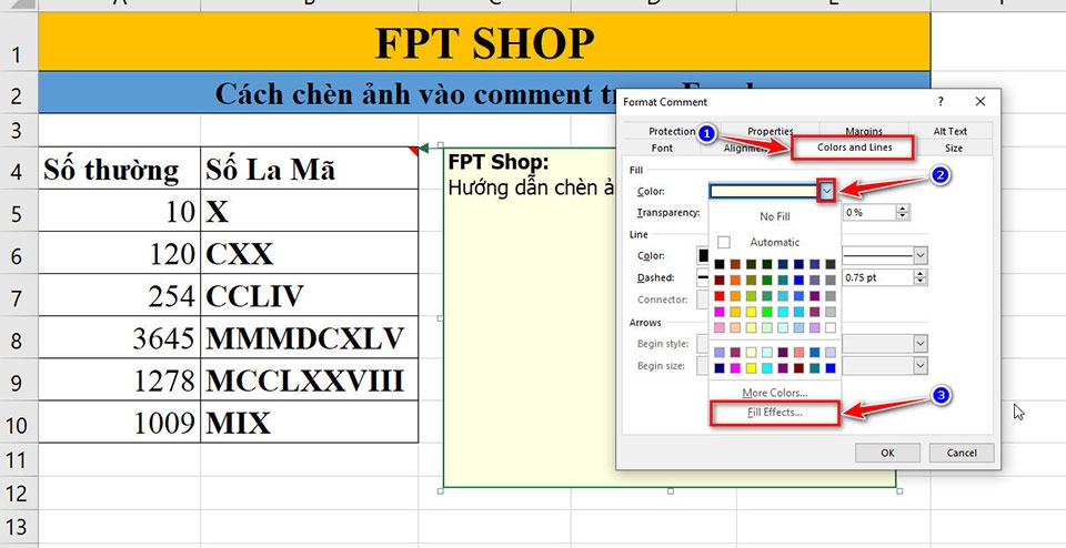 Chèn ảnh vào comment trong Excel - Ảnh 06