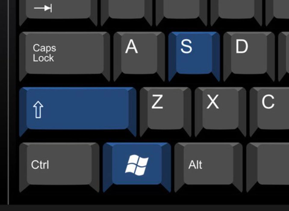 Windows Key + Shift + S