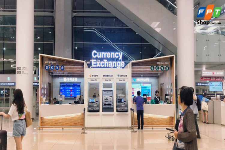Quầy giao dịch tại sân bay thường có tỷ giá cao hơn Ngân hàng