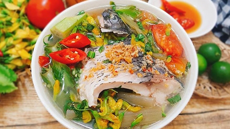 canh chua cá chép