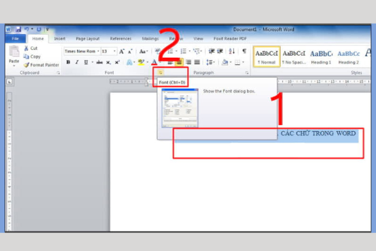 Các cách chỉnh khoảng cách chữ trong Word nhanh chóng 2