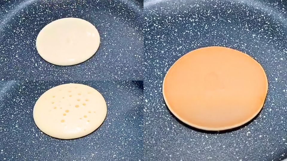 Chiên bánh Pancake đúng cách
