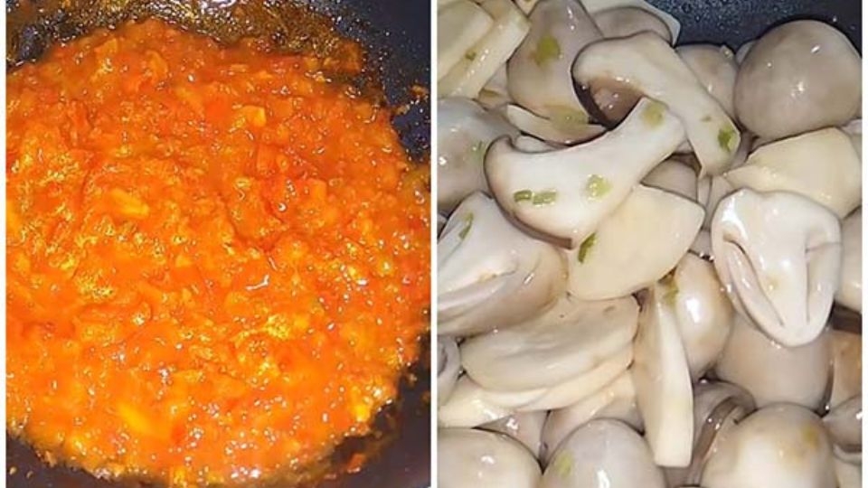 Sơ chế nguyên liệu nấu bún riêu chay (Cách 3)