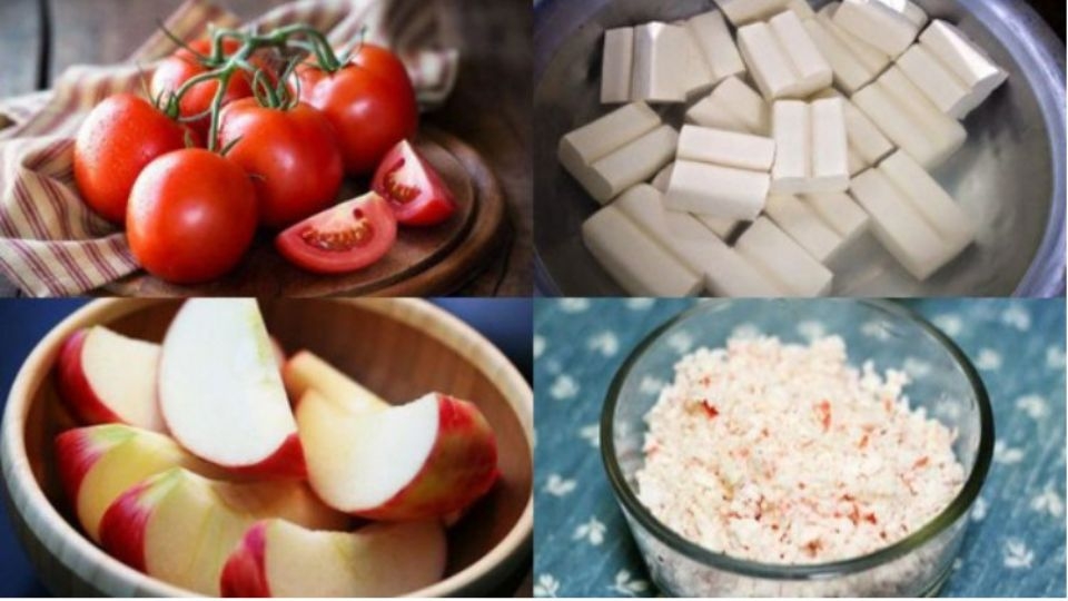 Nguyên liệu làm bún riêu chay cho 4 người