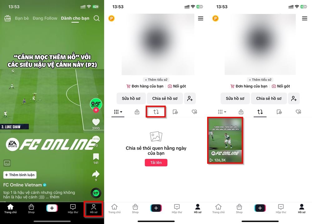 Cách xóa video đăng lại trên TikTok 1