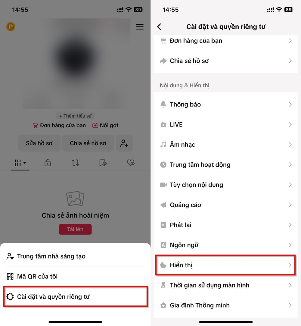 Cách tăng tốc độ cuộn video trên TikTok 2