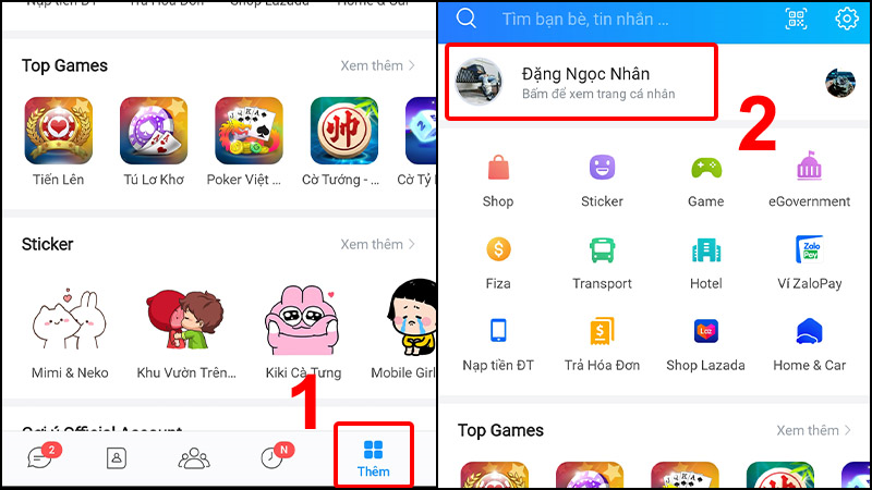 Thay đổi ảnh đại diện Zalo trên điện thoại