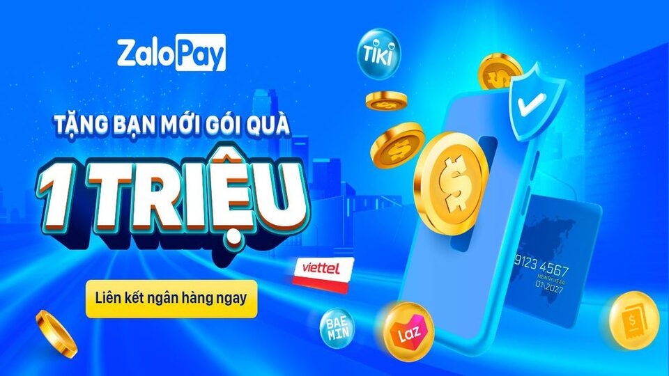 Cơ hội nhận 1.000.000 cho người mới qua Zalo Pay