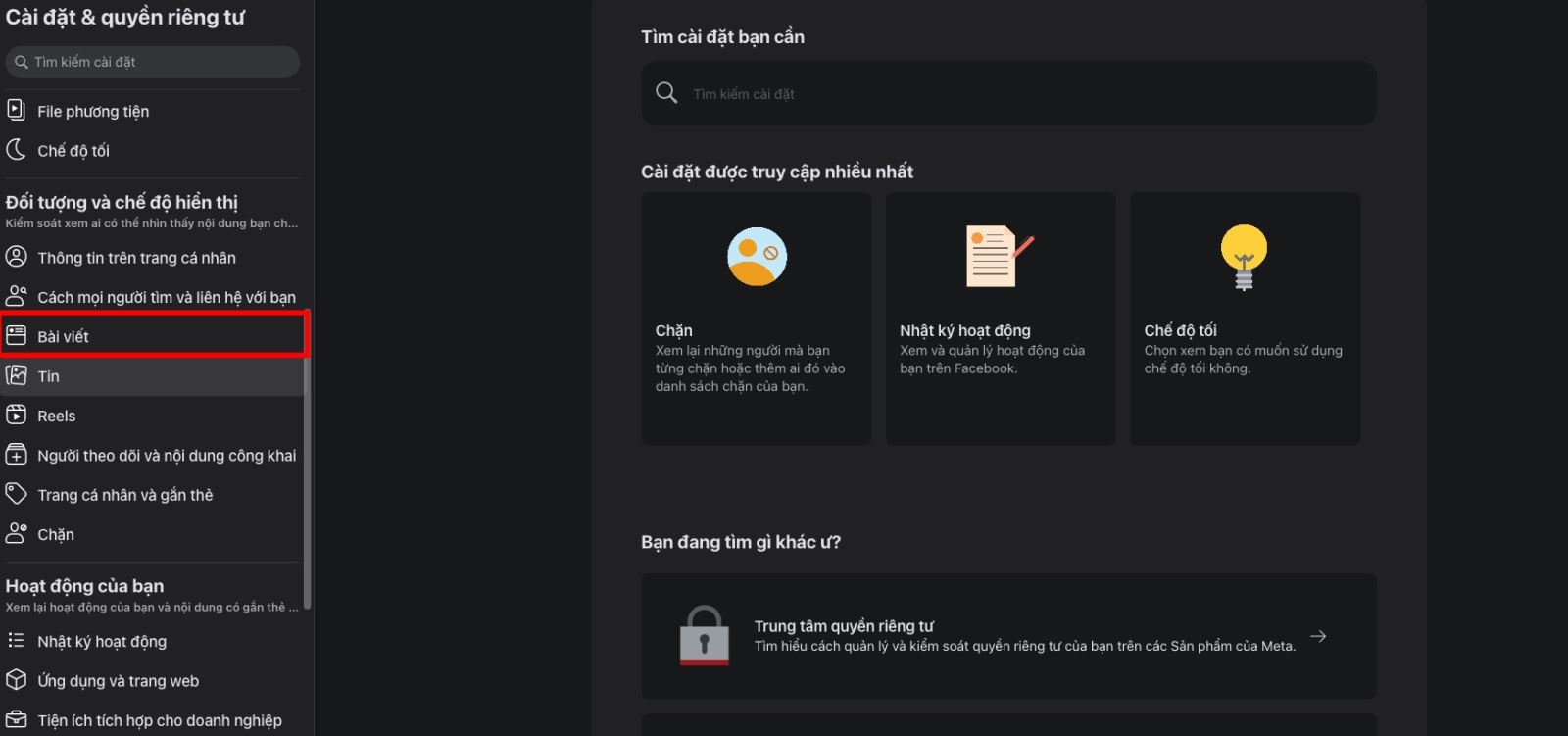 Hướng dẫn cách khóa trang Facebook cá nhân không cho người lạ xem (ảnh 9)