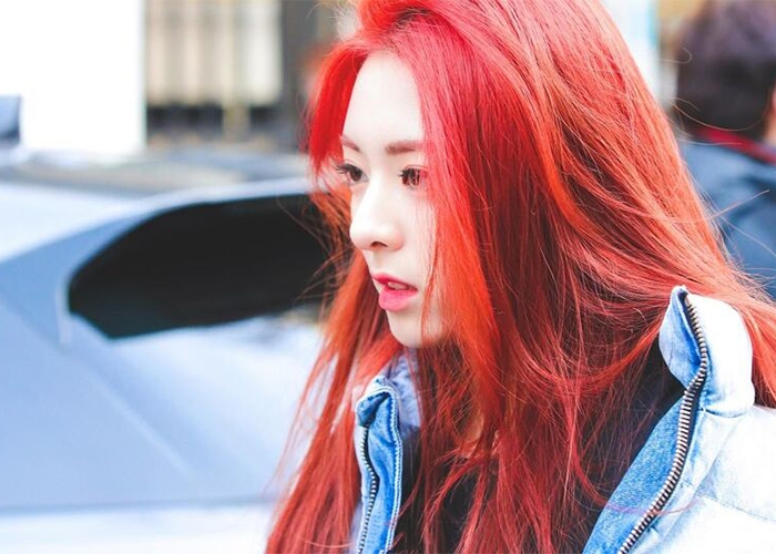 Tóc màu đỏ rượu vang